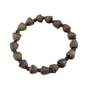 Pulsera de semillas de eucalipto