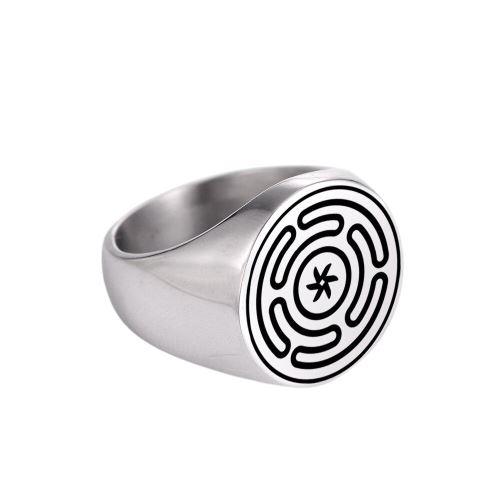 Sello con la rueda de Hécate 2 Sello con la rueda de Hécate - Imagen 2