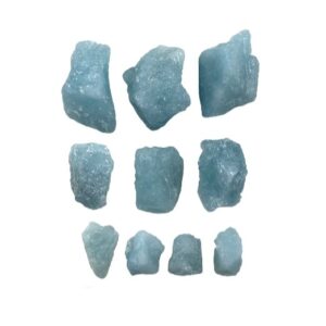 Fragmentos de aguamarina