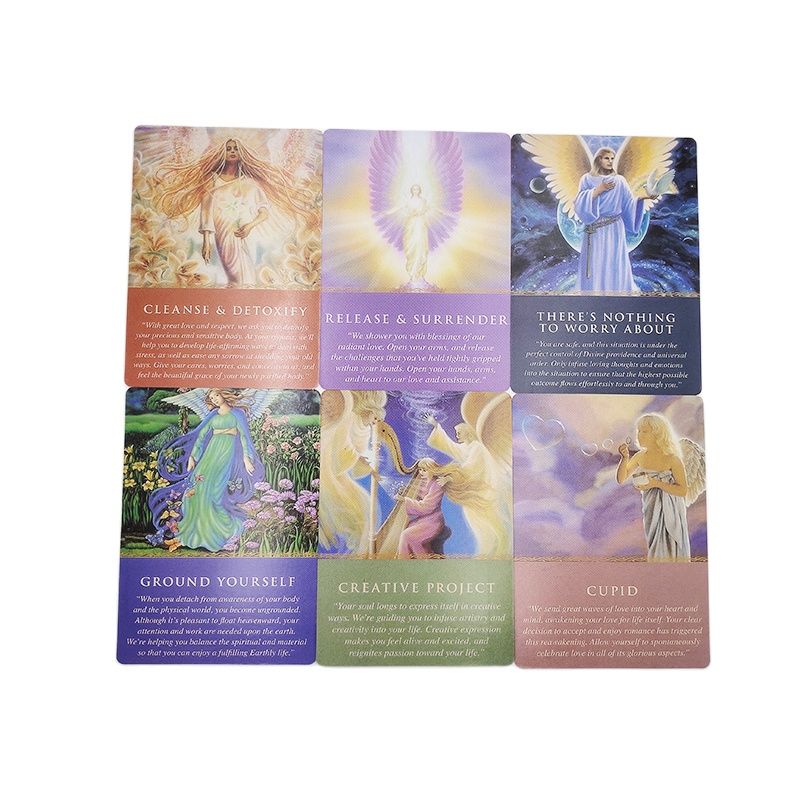 Baraja del tarot de los ángeles 4 Baraja del tarot de los ángeles - Imagen 4