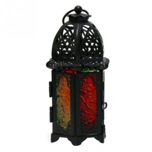 Farol de ramadán en hierro forjado