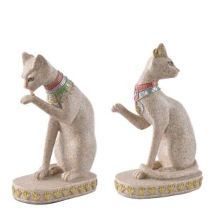 Figura de gato egipcio